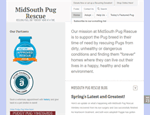 Tablet Screenshot of midsouthpugs.org